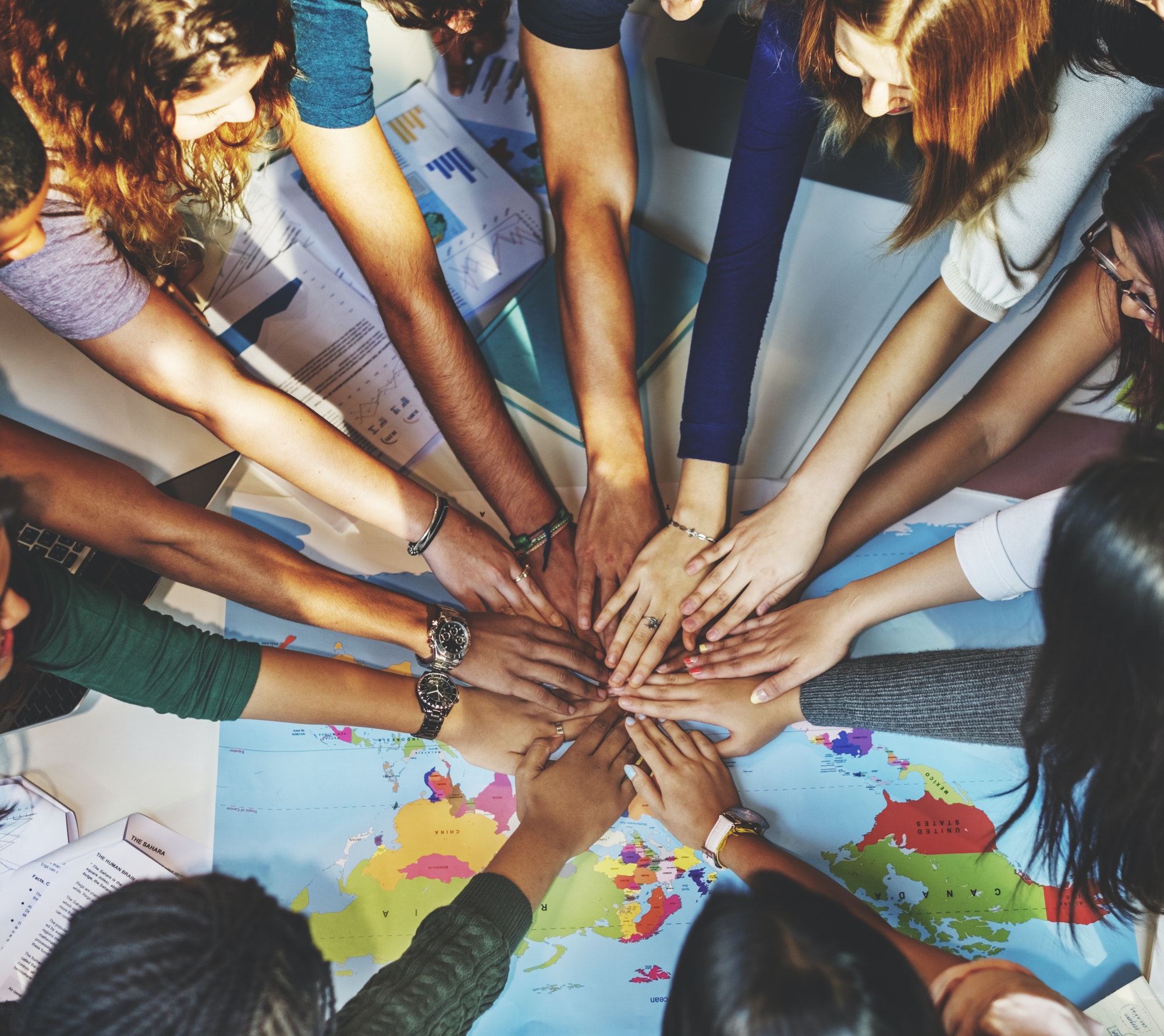 Classmate Solidarity Team Group Community Concept